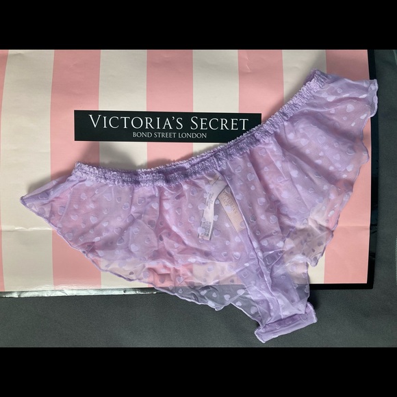 NWT VS mesh ruffle short panty - Picture 4 of 7